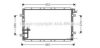 AVA QUALITY COOLING KA5030 Condenser, air conditioning